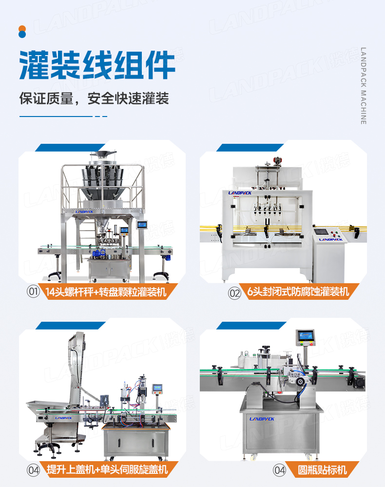 豬皮鹵水灌裝線(半自動卸垛機-+轉盤顆粒灌裝機+14頭螺桿稱+6頭封閉式防腐蝕灌裝機+提升上蓋+單頭伺服旋蓋+圓瓶貼標機)+任紅-詳情頁_04.jpg